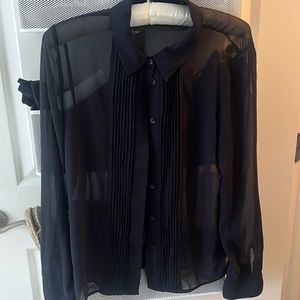Zara Sheer Blouse